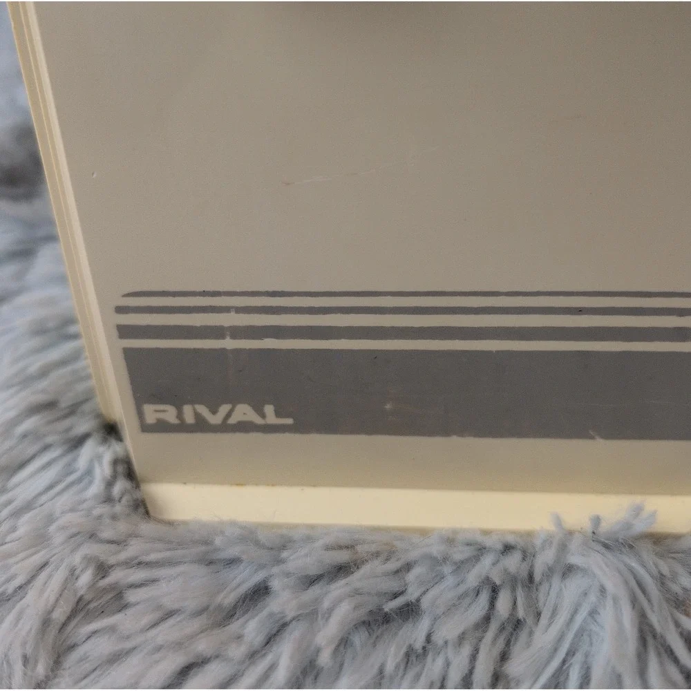Vintage Rival Automatic Electric Can Opener 998A Plastic Metal Tested Works